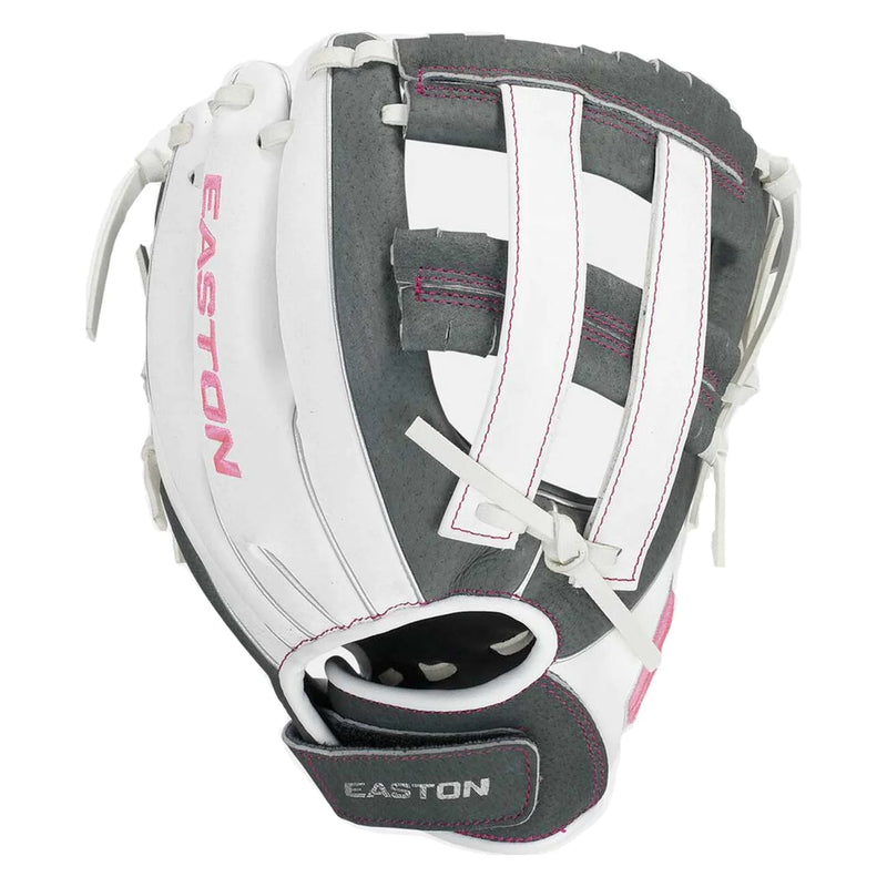 Gant de softball Easton Ghost Flex série jeunesse 10" gris/blanc/rose GFY10PK
