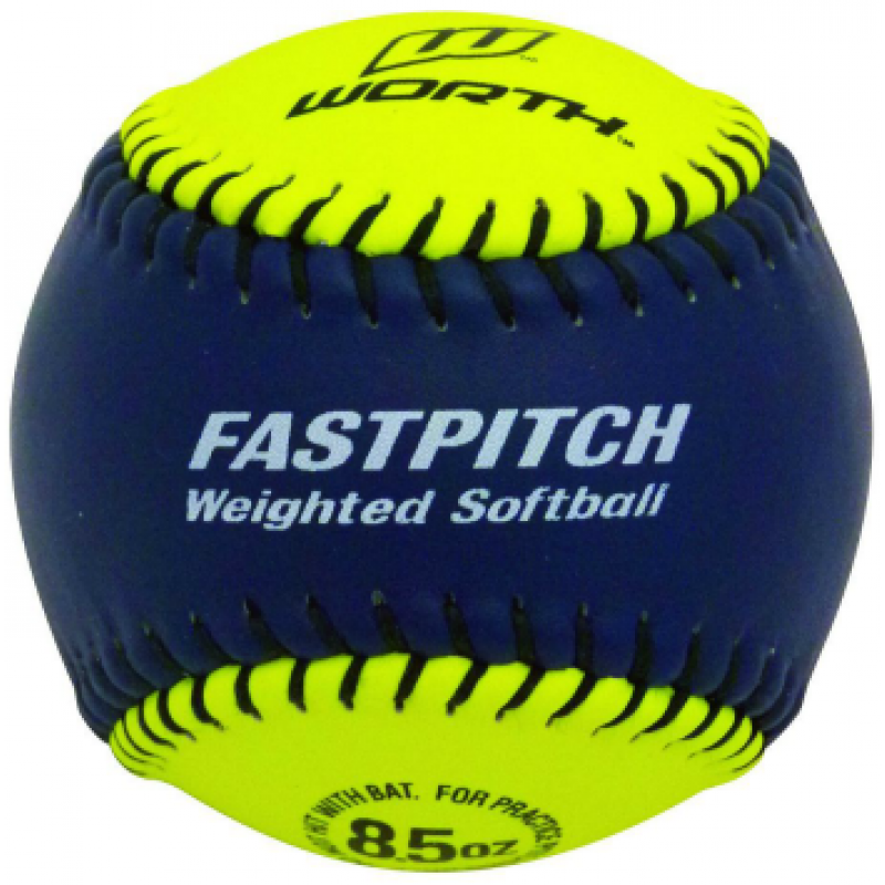 Balle d'entraînement lestée Worth Softball WEIGHTSB