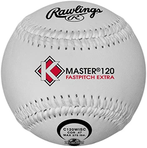 Rawlings Softballs White K-Master 12'' C120WISC - Douzaine